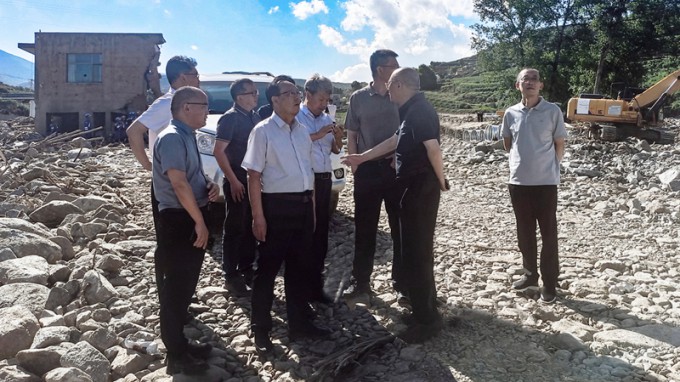 張佩峰 陳一夫赴榆中縣督導(dǎo)災(zāi)害評估及災(zāi)后重建技術(shù)咨詢服務(wù)工作